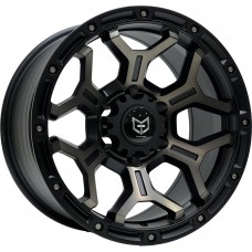 TORK 2860 20X9.0 6X139.7 ET 0 MAT BRONZE BLACK LIP